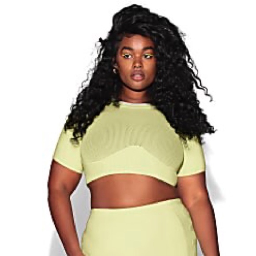 IVY PARK x ADIDAS Knit Mesh Crop Top / 1X / BNWT